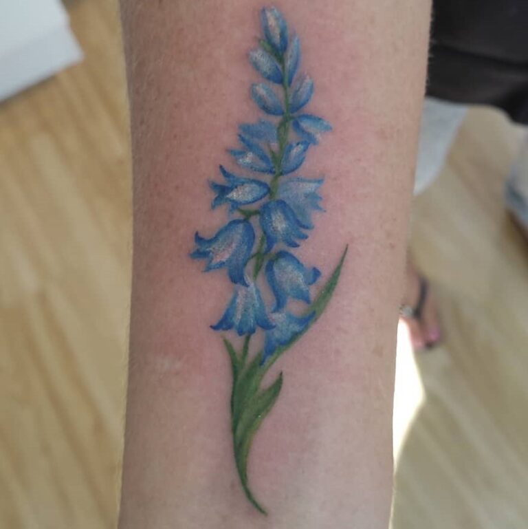 Best Bluebell Flower Tattoo For Women January 2023