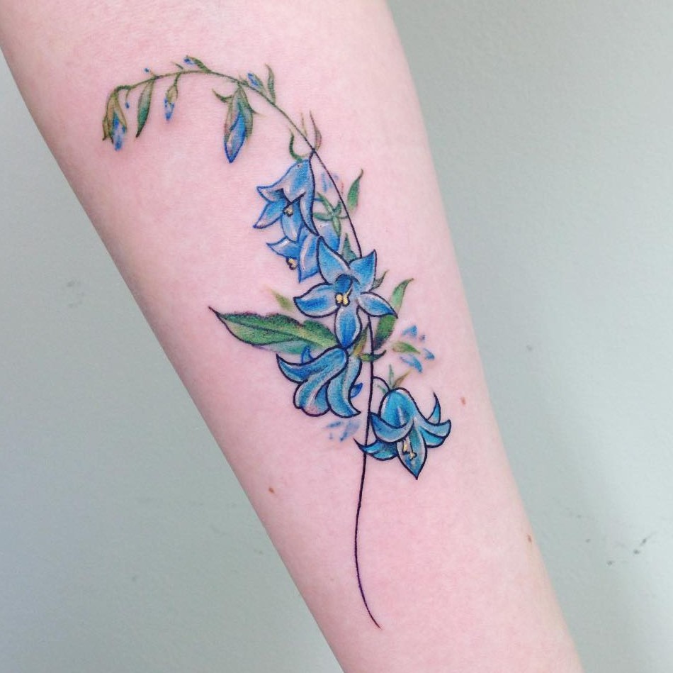 Best Bluebell Flower Tattoo For Women January 2023