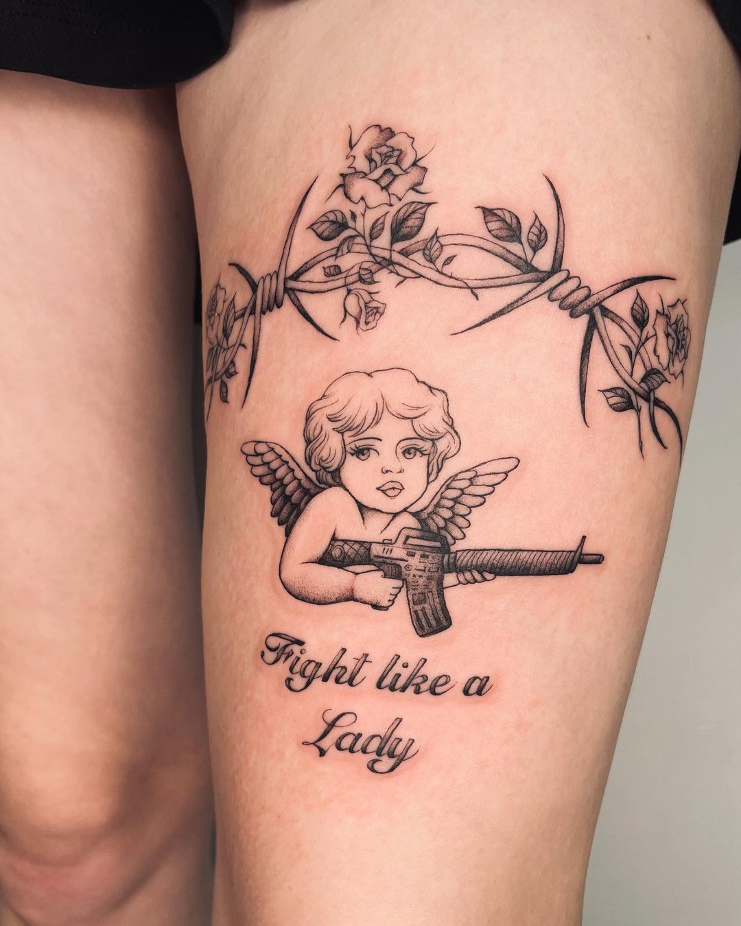 Gun Tattoo Design Girl Tattoo Small Tattoo Angel Tattoo Studio  Indore girltattoo guntattoo  YouTube