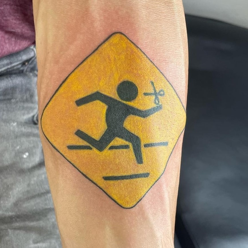 Best 22 Street Sign Tattoo Ideas For Men  August 2023