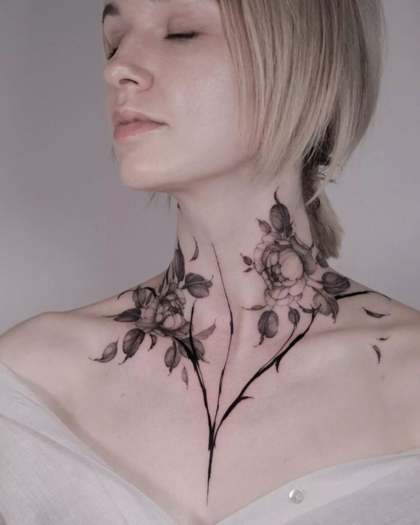 Top 55 Butterfly Neck Tattoo Ideas for 2023 | CTMT