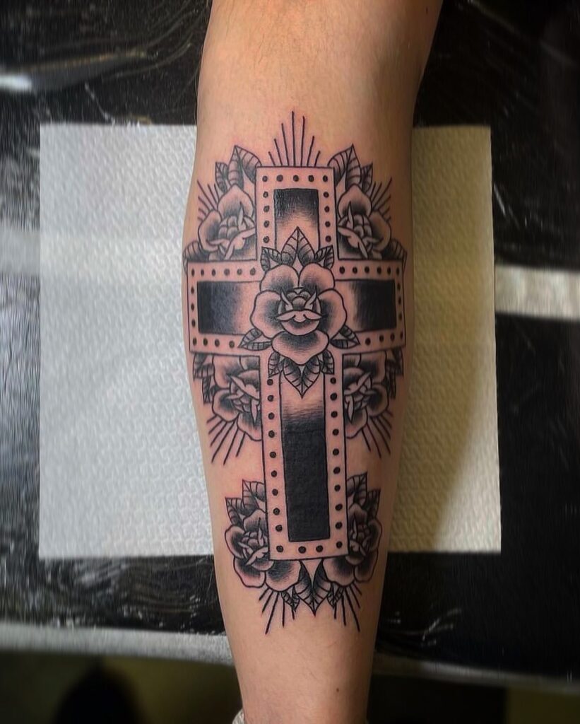 40 Cross Tattoo Design Ideas To Keep Your Faith Close  Saved Tattoo