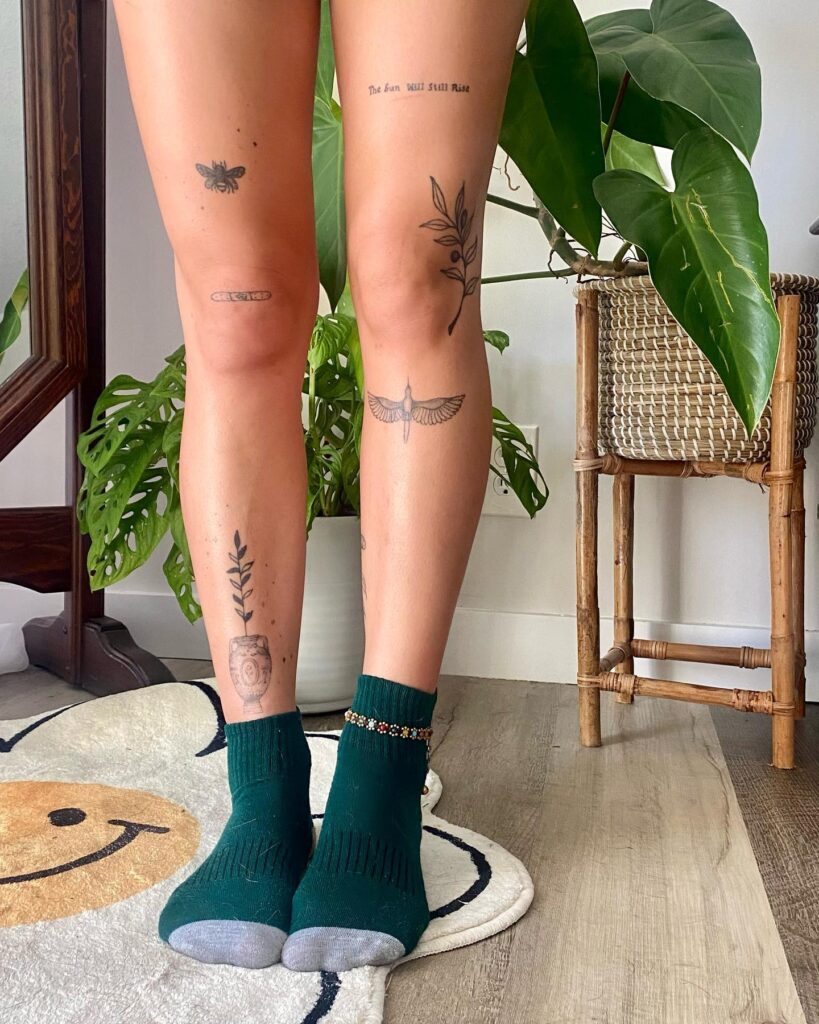 11 Impressive Leg Tattoo Designs for Females  EntertainmentMesh