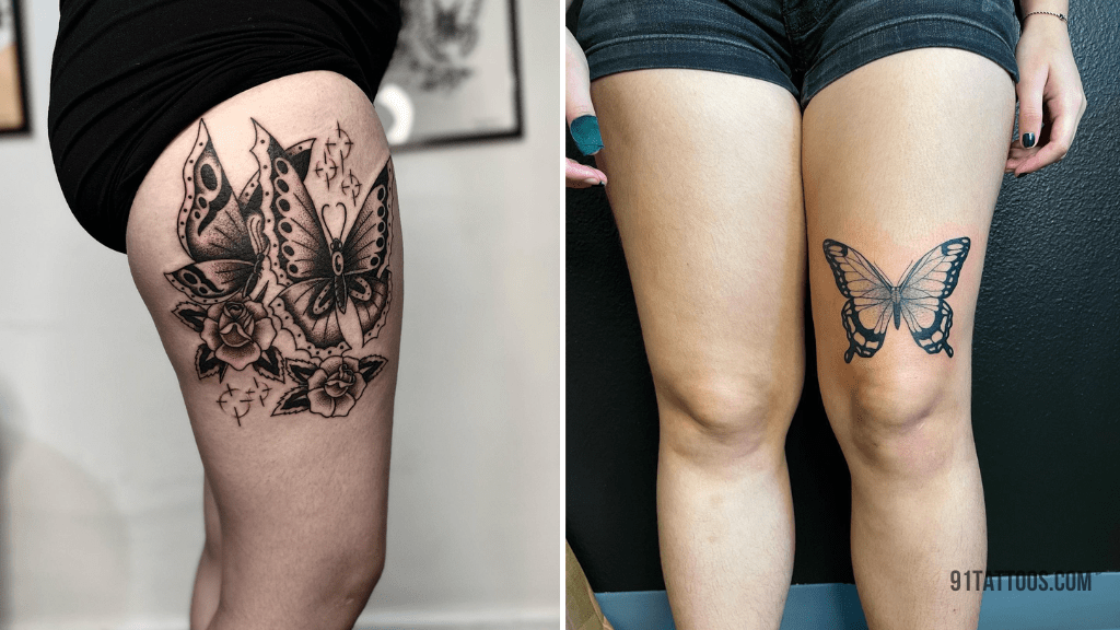 65 Badass Thigh Tattoo Ideas for Women  StayGlam