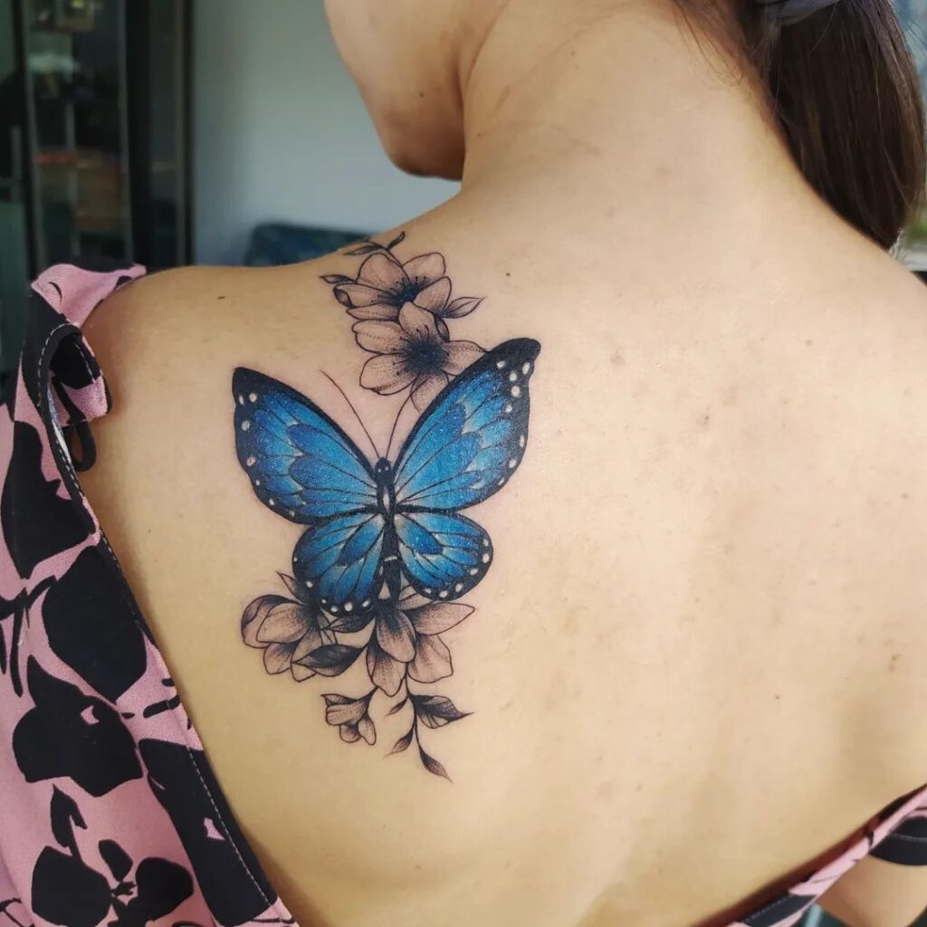 3d butterfly tattoo on shoulder  Tattoo Ideas For Girls  Body art  Monarch butterfly Tattoo artist