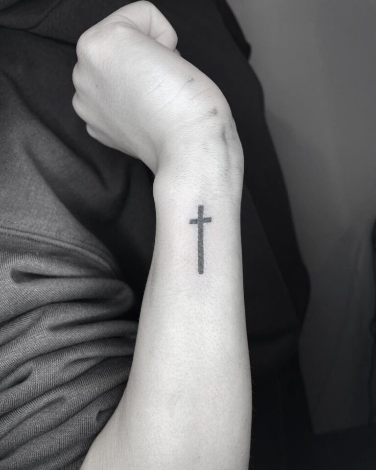 Best 70+ Simple Cross Tattoo Designs Ideas - September 2024