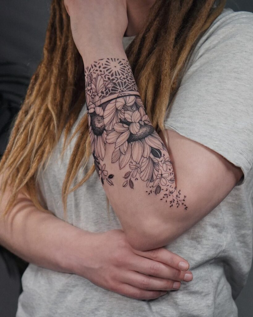 52+ Girl tattoo sleeve Ideas [Best Designs] • Canadian Tattoos