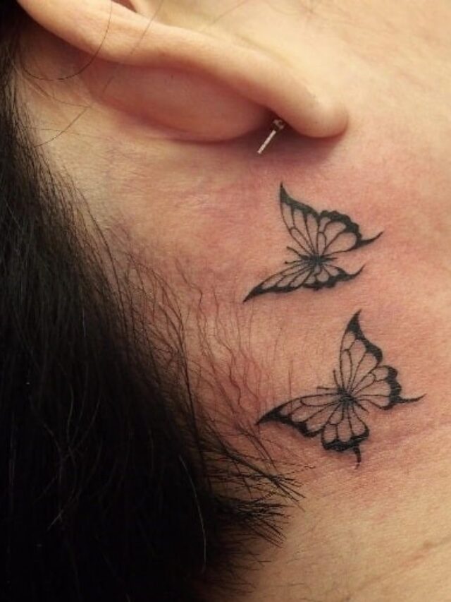 Elegant Butterfly Tattoo Designs - 91tattoos