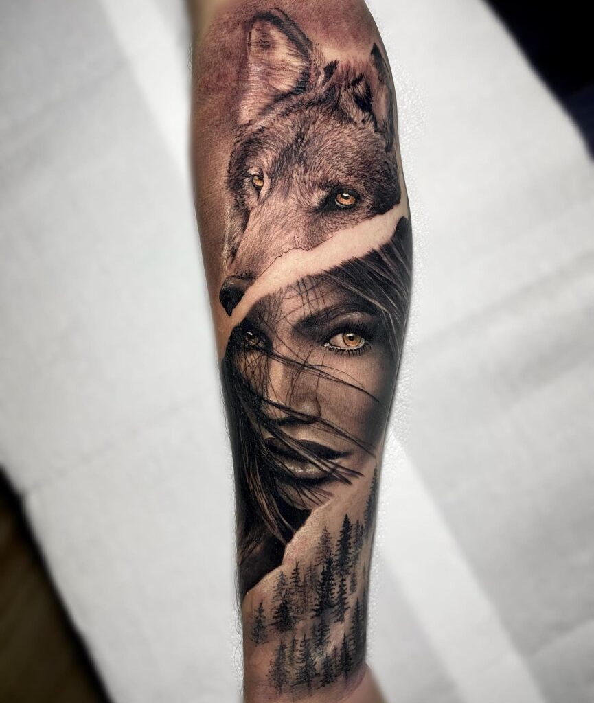 Wolf Tattoo Ideas which are daring and passionate  Hike n Dip