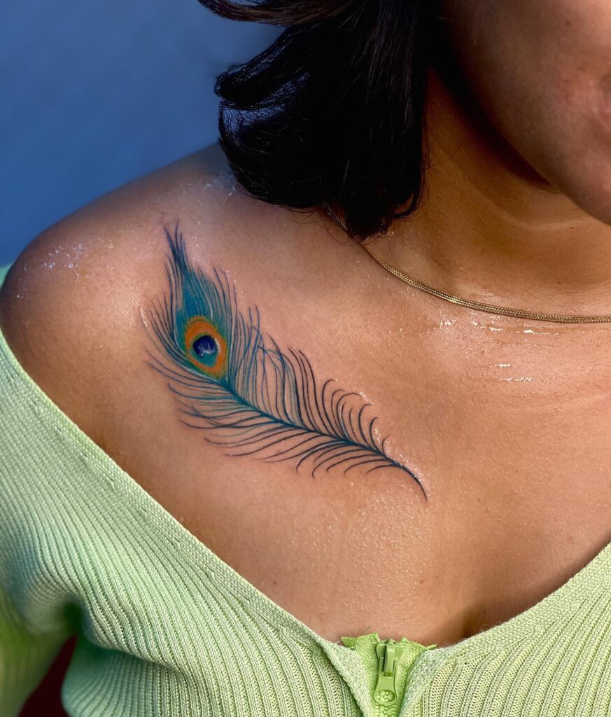 Ulissess feather tattoo  Artistic Impressions Tattoo