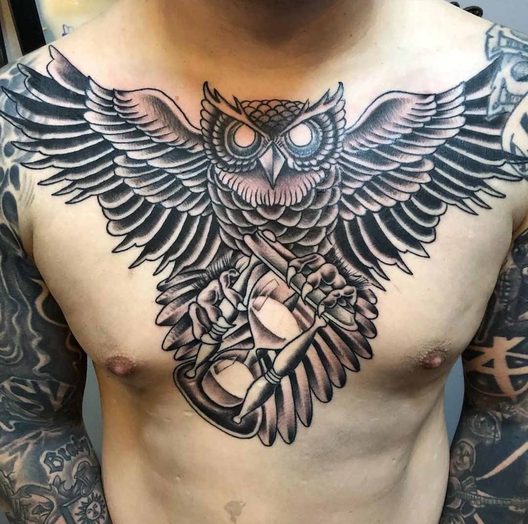 70+ Enigmatic Beauty of Owl Tattoo Designs - July 2024