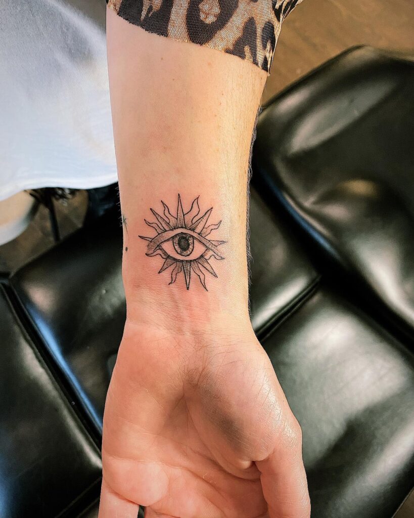 Evil Eye Tattoo🧿 #tattoo #tattooideas #tattooart #tattoo2me #tattooing  #tattooartist #tattooer #tattooed #evileye #evileyetattoo #surrey… |  Instagram