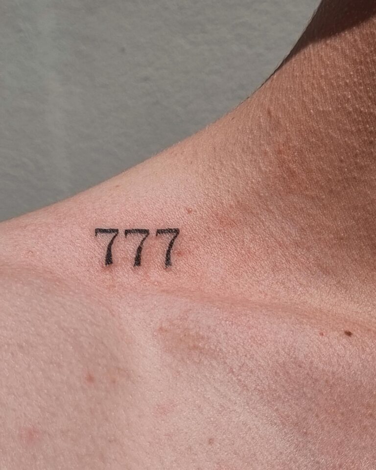 70+ Best 777 Tattoo Ideas: A Creative Revelation - 91tattoos