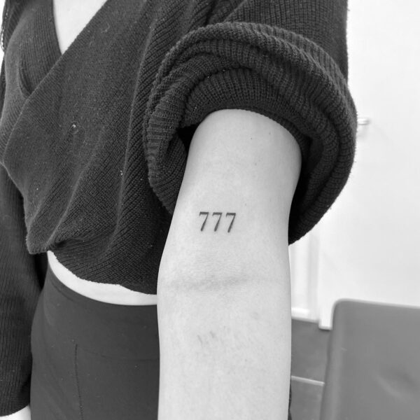 70+ Best 777 Tattoo Ideas: A Creative Revelation - 91tattoos