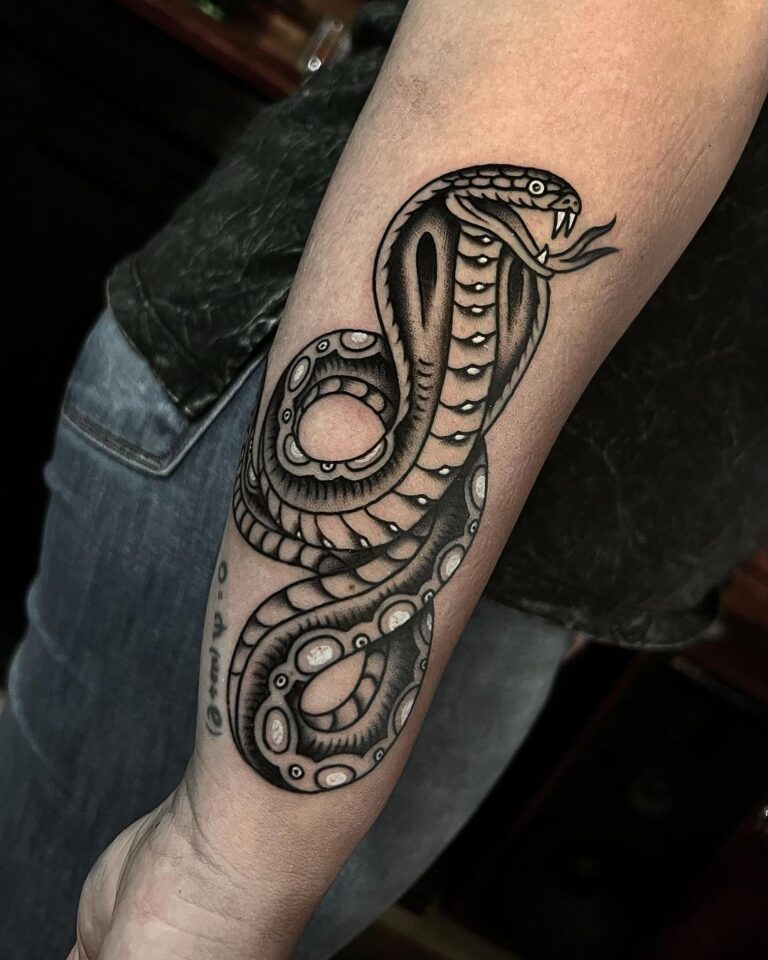 55+ Best Killer Cobra Tattoo Designs - September 2024