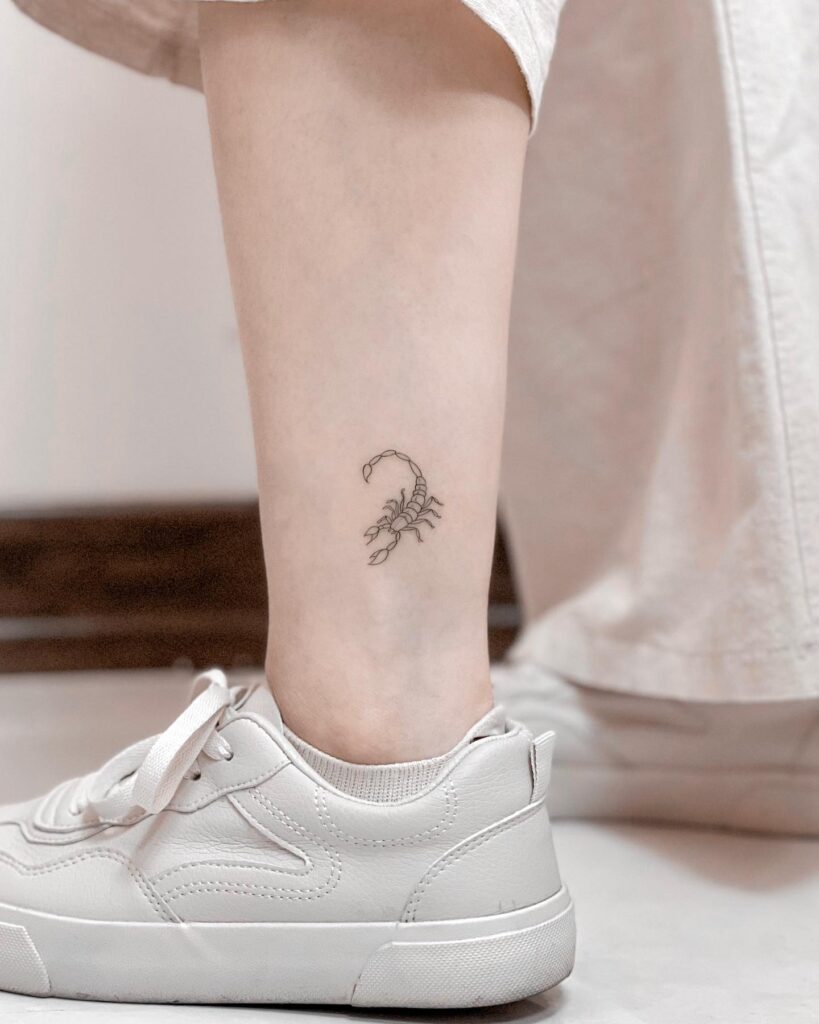 Small Scorpion Tattoo | TikTok